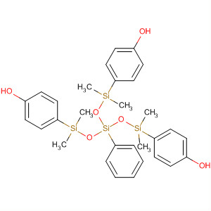 Molecular Structure of 138914-07-5 (Phenol,
4,4'-[3-[[(4-hydroxyphenyl)dimethylsilyl]oxy]-1,1,5,5-tetramethyl-3-phenyl-
1,5-trisiloxanediyl]bis-)