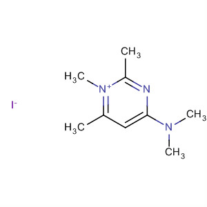 Molecular Structure of 138915-16-9 (Pyrimidinium, 4-(dimethylamino)-1,2,6-trimethyl-, iodide)