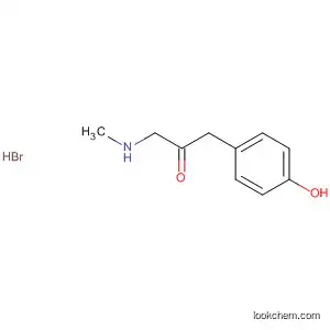 2-Propanone, 1-(4-hydroxyphenyl)-3-(methylamino)-, hydrobromide