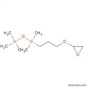 Molecular Structure of 138965-24-9 (Disiloxane, 1,1,1,3,3-pentamethyl-3-[3-(oxiranyloxy)propyl]-)