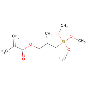 Molecular Structure of 138966-64-0 (2-Propenoic acid, 2-methyl-, 2-[(trimethoxysilyl)methyl]-1,3-propanediyl
ester)