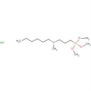 1-Hexanamine, N-methyl-N-[3-(trimethoxysilyl)propyl]-, hydrochloride