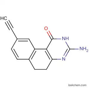 Benzo[f]quinazolin-1(2H)-one, 3-amino-9-ethynyl-5,6-dihydro-