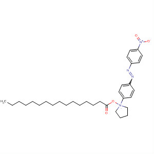 Molecular Structure of 141510-71-6 (Hexadecanoic acid, 1-[4-[(4-nitrophenyl)azo]phenyl]-3-pyrrolidinyl ester,
(R)-)