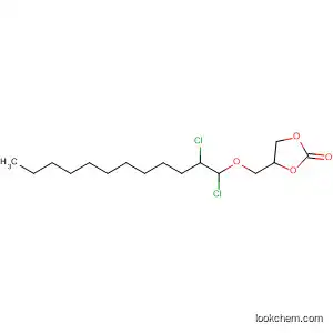 Molecular Structure of 141734-28-3 (1,3-Dioxolan-2-one, 4-[[(1,2-dichlorododecyl)oxy]methyl]-)