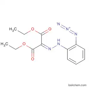 Molecular Structure of 141738-10-5 (Propanedioic acid, [(2-azidophenyl)hydrazono]-, diethyl ester)