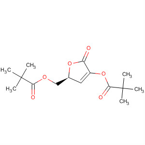 Propanoic acid, 2,2-dimethyl-, [4-(2,2-dimethyl-1-oxopropoxy)-2,5-dihydro-5-oxo-2-furanyl]methyl ester, (S)-