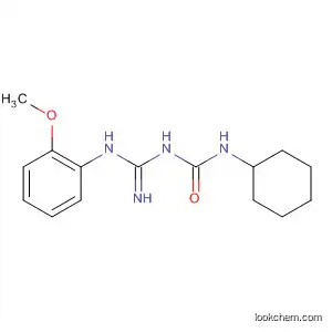 Urea, N-cyclohexyl-N'-[imino[(2-methoxyphenyl)amino]methyl]-