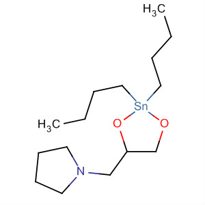 Pyrrolidine, 1-[(2,2-dibutyl-1,3,2-dioxastannolan-4-yl)methyl]-