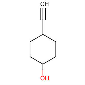 Molecular Structure of 141895-72-9 (Cyclohexanol, 4-ethynyl-)