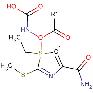 Molecular Structure of 141921-66-6 (Carbamic acid, [4-(aminocarbonyl)-2-(methylthio)-5-thiazolyl]-, ethyl
ester)