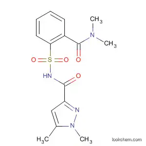 1H-Pyrazole-3-carboxamide,
N-[[2-[(dimethylamino)carbonyl]phenyl]sulfonyl]-1,5-dimethyl-