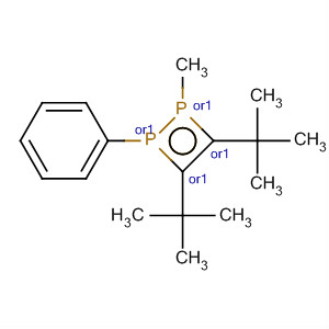 Molecular Structure of 141973-55-9 (1,2-Diphosphete,
3,4-bis(1,1-dimethylethyl)-1,2-dihydro-1-methyl-2-phenyl-, cis-)