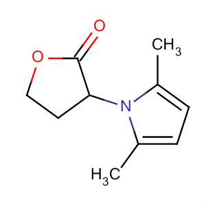 Molecular Structure of 142014-10-6 (2(3H)-Furanone, 3-(2,5-dimethyl-1H-pyrrol-1-yl)dihydro-)
