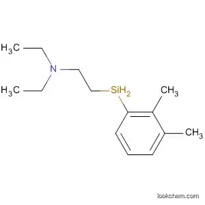Molecular Structure of 142024-66-6 (Ethanamine, 2-(dimethylphenylsilyl)-N,N-diethyl-)