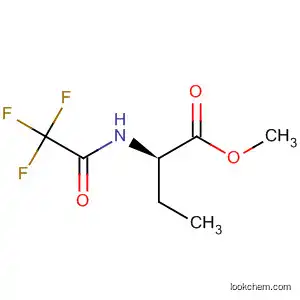 Molecular Structure of 142035-68-5 (Butanoic acid, 2-[(trifluoroacetyl)amino]-, methyl ester, (R)-)