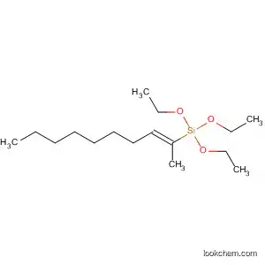 Molecular Structure of 142052-43-5 (Silane, triethoxy(1-methyl-1-nonenyl)-, (E)-)