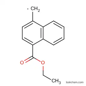 Molecular Structure of 142177-71-7 (Methyl, [4-(ethoxycarbonyl)-1-naphthalenyl]-)