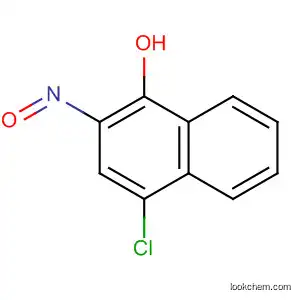 Molecular Structure of 39825-03-1 (1-Naphthalenol, 4-chloro-2-nitroso-)