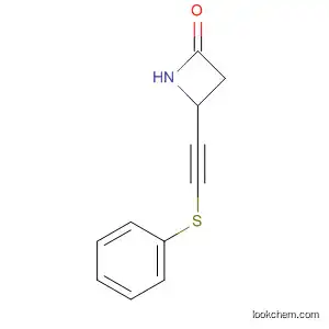 2-Azetidinone, 4-[(phenylthio)ethynyl]-