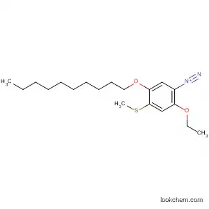 Molecular Structure of 98293-96-0 (Benzenediazonium, 5-(decyloxy)-2-ethoxy-4-(methylthio)-)
