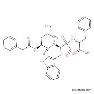 D-Phenylalanine, N-[1-formyl-N-[N-(phenylacetyl)-L-leucyl]-D-tryptophyl]-