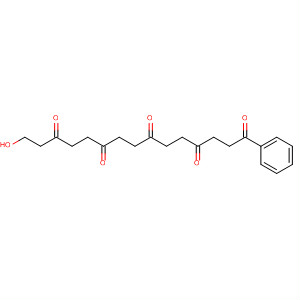 1,4,7,10,13-Pentadecanepentone, 15-hydroxy-1-phenyl-