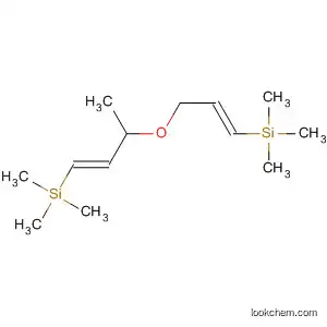 Molecular Structure of 142407-13-4 (Silane,
trimethyl[3-[[1-methyl-3-(trimethylsilyl)-2-propenyl]oxy]-1-propenyl]-,
(E,E)-)
