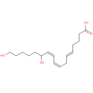5,8,10-Heptadecatrienoic acid, 12,17-dihydroxy-, (E,Z,Z)-
