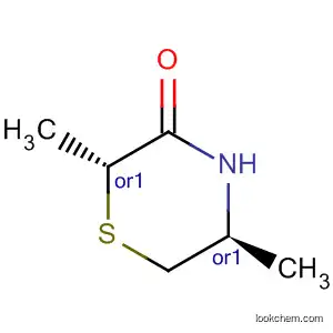 3-Thiomorpholinone, 2,5-dimethyl-, trans-