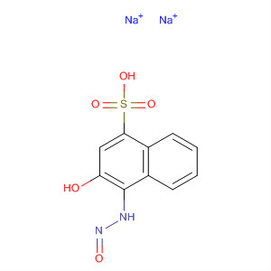 1-Naphthalenesulfonic acid, 3-hydroxy-4-(nitrosoamino)-, disodium salt