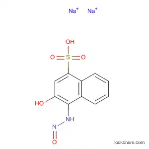 Molecular Structure of 142449-20-5 (1-Naphthalenesulfonic acid, 3-hydroxy-4-(nitrosoamino)-, disodium salt)