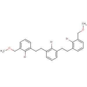 Benzene, 2-bromo-1,3-bis[2-[2-bromo-3-(methoxymethyl)phenyl]ethyl]-