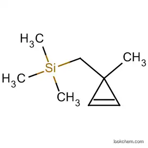 Molecular Structure of 142449-26-1 (Silane, trimethyl[(1-methyl-2-cyclopropen-1-yl)methyl]-)
