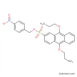 2-Anthracenesulfonic acid, 9,10-dipropoxy-, (4-nitrophenyl)methyl ester