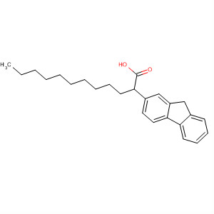 Molecular Structure of 144450-19-1 (9H-Fluorene-2-dodecanoic acid)