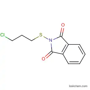 Molecular Structure of 144527-79-7 (1H-Isoindole-1,3(2H)-dione, 2-[(3-chloropropyl)thio]-)