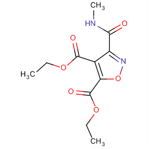4,5-Isoxazoledicarboxylic acid, 3-[(methylamino)carbonyl]-, diethyl ester CAS No  144537-06-4