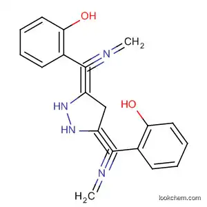 Molecular Structure of 144693-56-1 (Phenol, 2,2'-[1H-pyrazole-3,5-diylbis(methylenenitrilomethylidyne)]bis-)