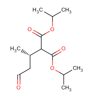 Molecular Structure of 151600-52-1 (Propanedioic acid, [(1S)-1-methyl-3-oxopropyl]-, bis(1-methylethyl)
ester)