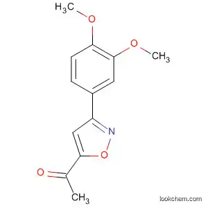 Molecular Structure of 151671-43-1 (Ethanone, 1-[3-(3,4-dimethoxyphenyl)-5-isoxazolyl]-)