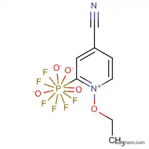 Molecular Structure of 156248-07-6 (Pyridinium, 4-cyano-1-ethoxy-, hexafluorophosphate(1-))