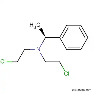 Molecular Structure of 161583-29-5 (Benzenemethanamine, N,N-bis(2-chloroethyl)-a-methyl-, (S)-)