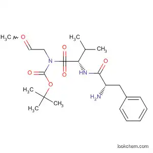 Molecular Structure of 172299-76-2 (L-Valinamide,
N-[(1,1-dimethylethoxy)carbonyl]-L-phenylalanyl-N-[(1S)-1-methyl-2-oxo
ethyl]-)