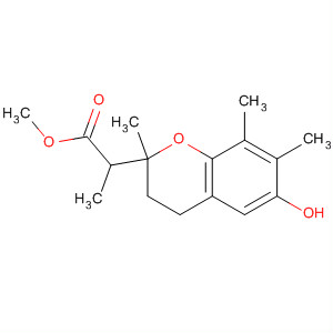 2H-1-Benzopyran-2-propanoic acid, 3,4-dihydro-6-hydroxy-2,7,8-trimethyl-, methyl ester