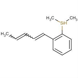 Silane, dimethyl-2,4-pentadienylphenyl-