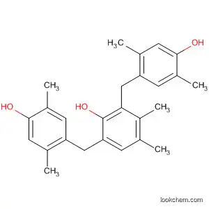 Molecular Structure of 190321-07-4 (Phenol, 2,6-bis[(4-hydroxy-2,5-dimethylphenyl)methyl]-3,4-dimethyl-)