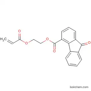 Molecular Structure of 190431-71-1 (9H-Fluorene-4-carboxylic acid, 9-oxo-, 2-[(1-oxo-2-propenyl)oxy]ethyl
ester)