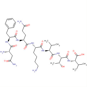 L-Valine, L-asparaginyl-L-phenylalanyl-L-glutaminyl-L-lysyl-L-valyl-L-threonyl-