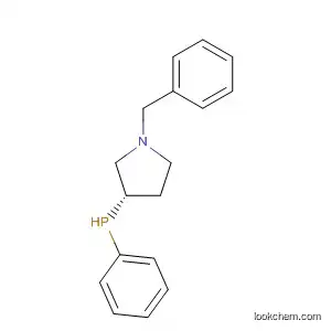Molecular Structure of 194090-01-2 (Pyrrolidine, 1-(phenylmethyl)-3-(phenylphosphino)-, (3S)-)